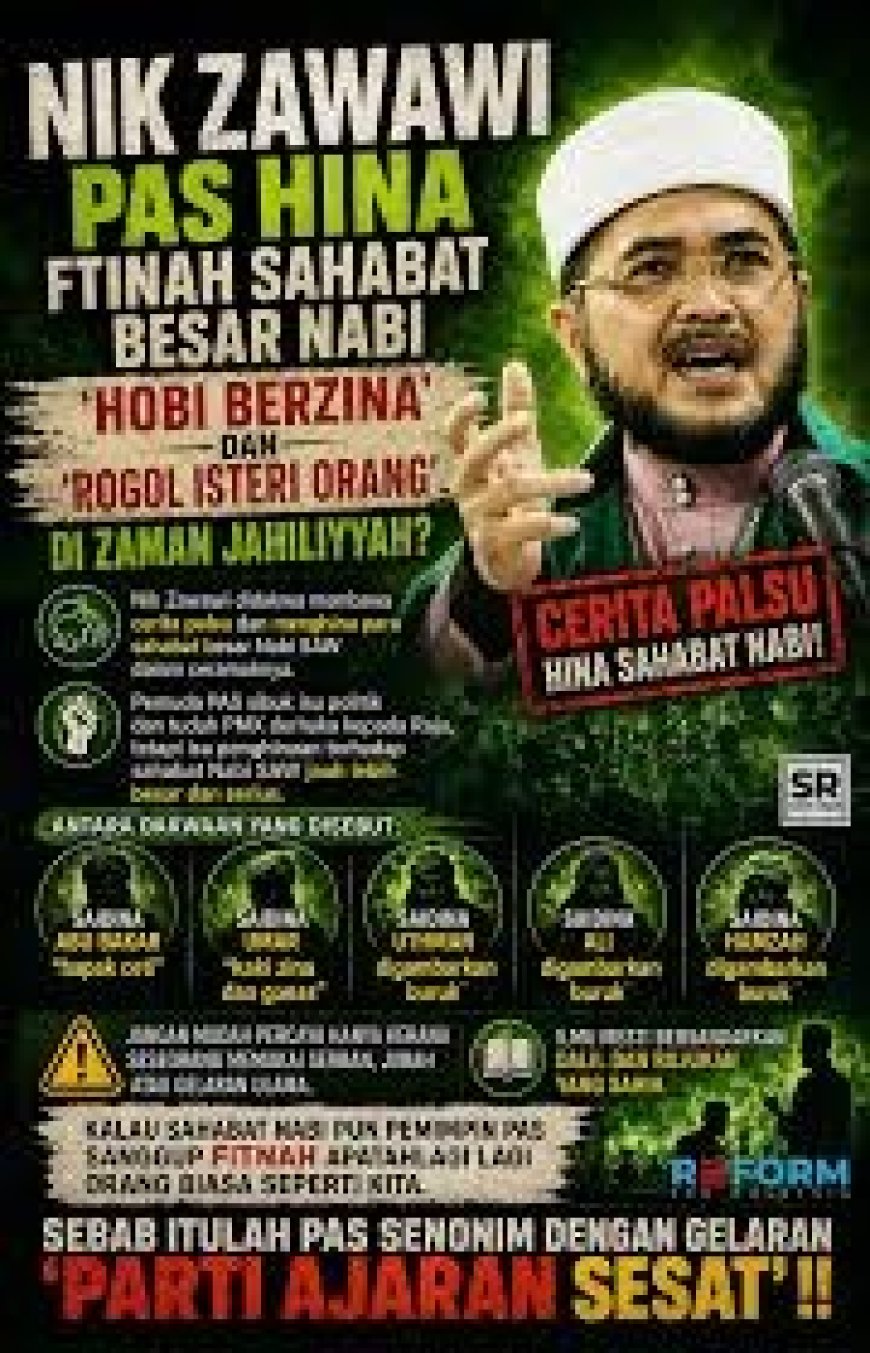 Isu Dakwaan Hina Sahabat Nabi: Fadlan Aiman Persoal Keikhlasan Pas Pertahan Agama
