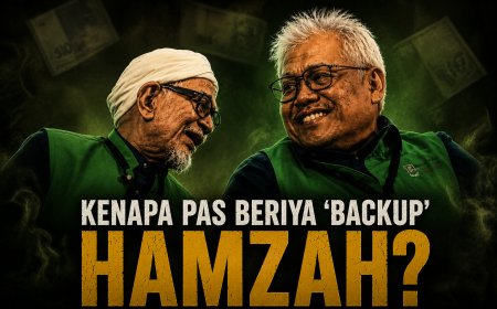 Kenapa PAS Beriya 'Backup' Hamzah?