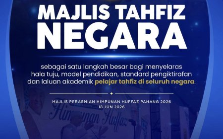 Majlis Tahfiz Negara Pemangkin Masa Depan Generasi Huffaz
