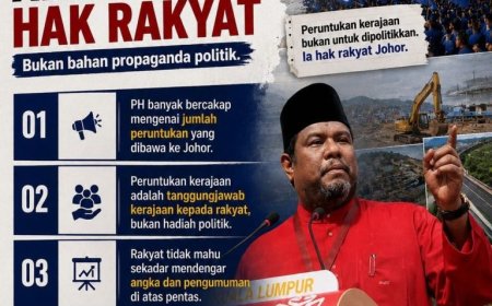 Peruntukan Kerajaan Adalah Hak Rakyat, Bukan Bahan Propaganda Politik