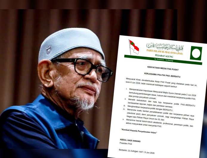 Pas putus hubungan politik dengan Bersatu serta-merta