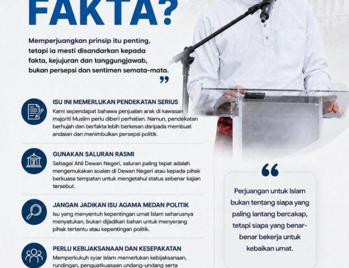 Perkukuh Syiar Islam Perlukan Kebijaksanaan, Sepakat… Bukan Modal Serangan Politik