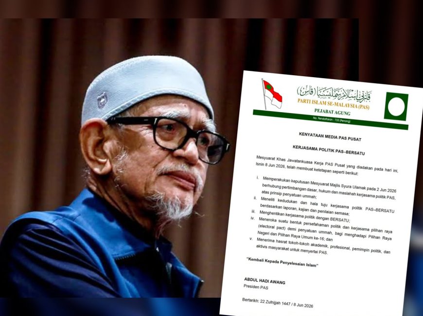 Pas putus hubungan politik dengan Bersatu serta-merta
