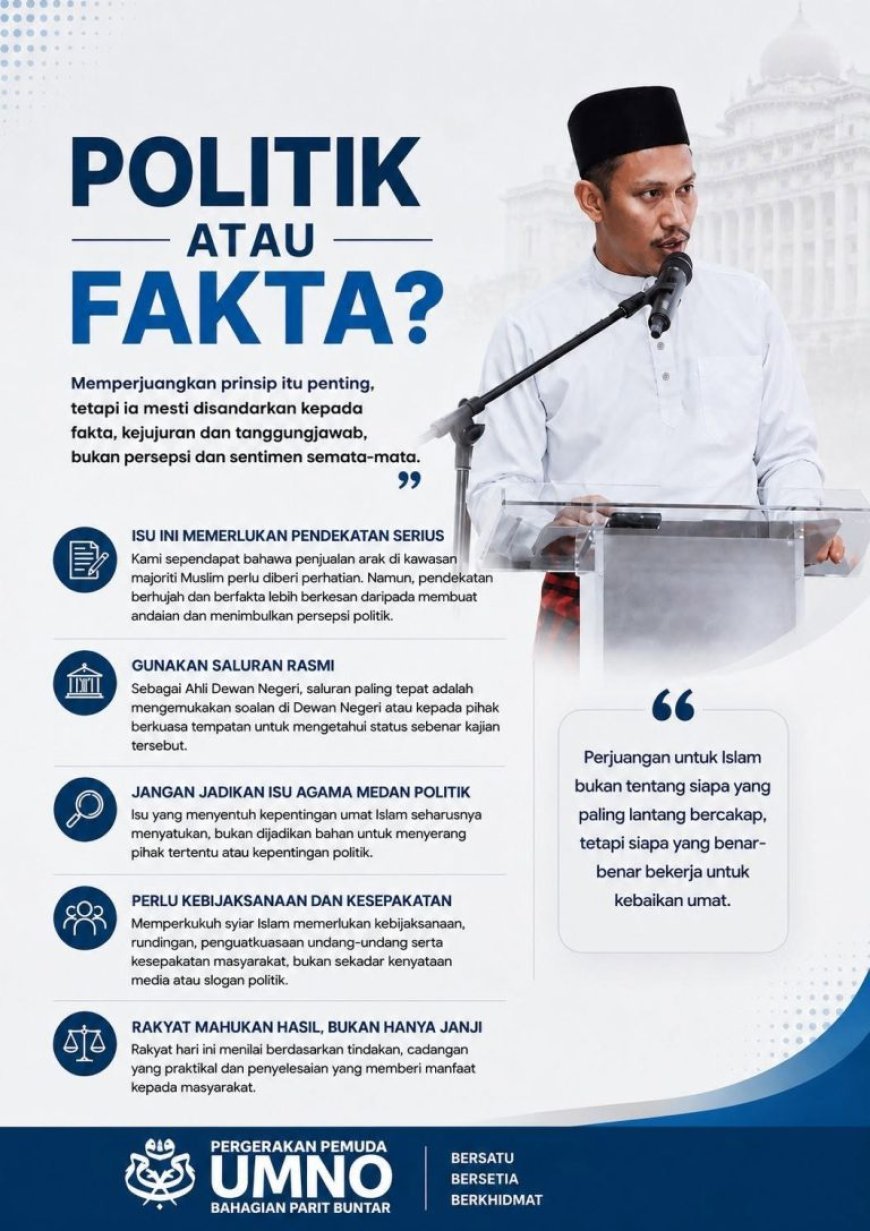 Perkukuh Syiar Islam Perlukan Kebijaksanaan, Sepakat… Bukan Modal Serangan Politik