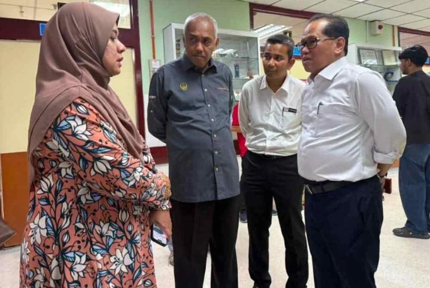 Pelajar Tingkatan 1 jatuh bangunan sekolah