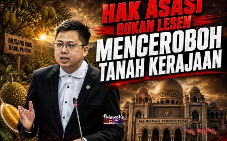 HAK ASASI BUKAN LESEN MENCEROBOH TANAH KERAJAAN