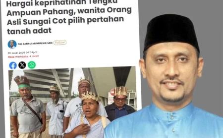 Dakwaan tanah adat Kampung Cot tidak dapat disahkan