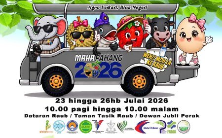 MAHA Pahang 2026 Sasar Jualan RM1.3 Juta, Perkukuh Ekonomi Agro Dan Pelancongan Negeri