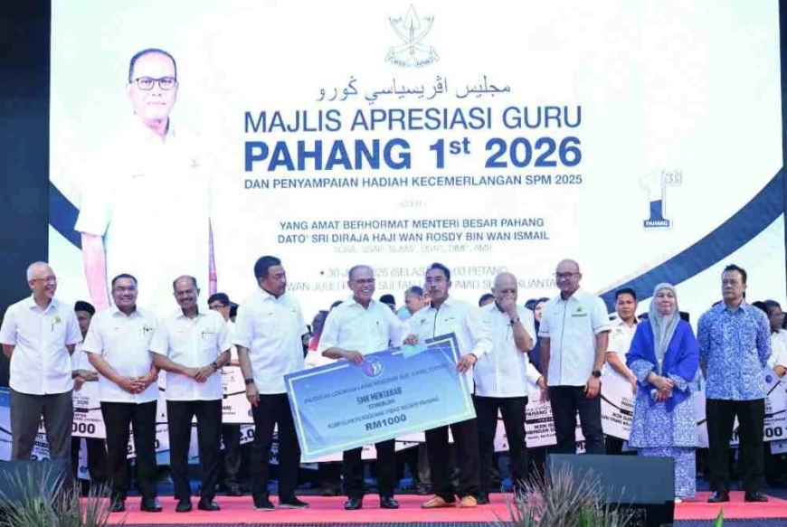 Pahang Terus Hargai Jasa Guru, Komited Kekalkan Kecemerlangan Pendidikan