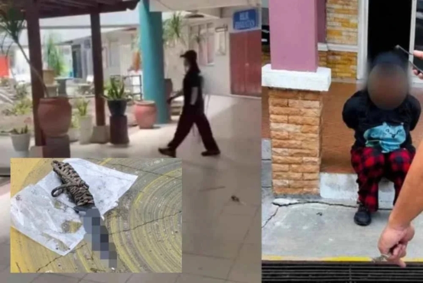 Kes tikam di sekolah: Suspek dakwa tidak puas hati dengan beberapa individu kerana dibuli