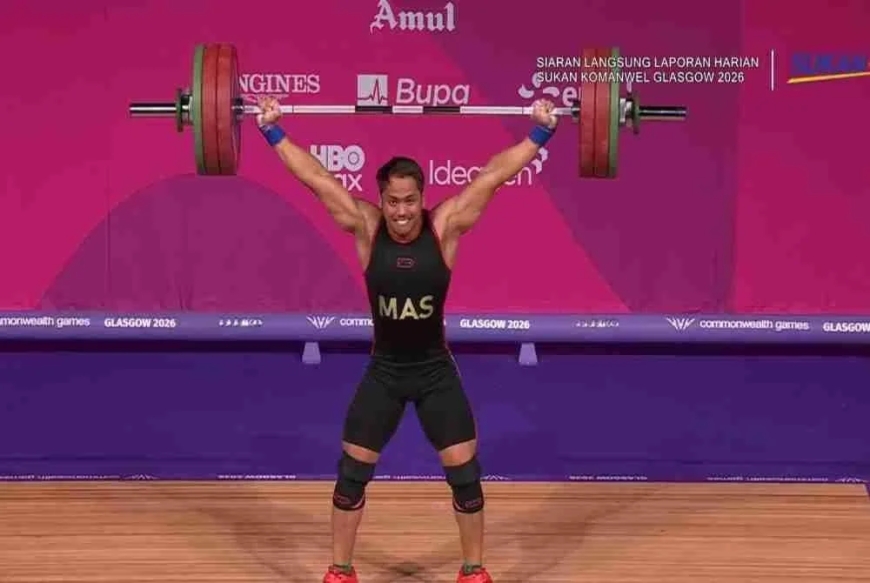 Erry sumbang emas ketiga negara di Glasgow 2026