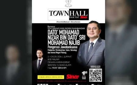 Anak perantau Pahang dijemput sertai Town Hall Rakyat