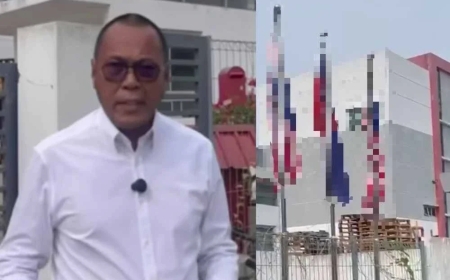 Belum reda isu Kulai, Jalur Gemilang terbalik lagi di Iskandar Puteri