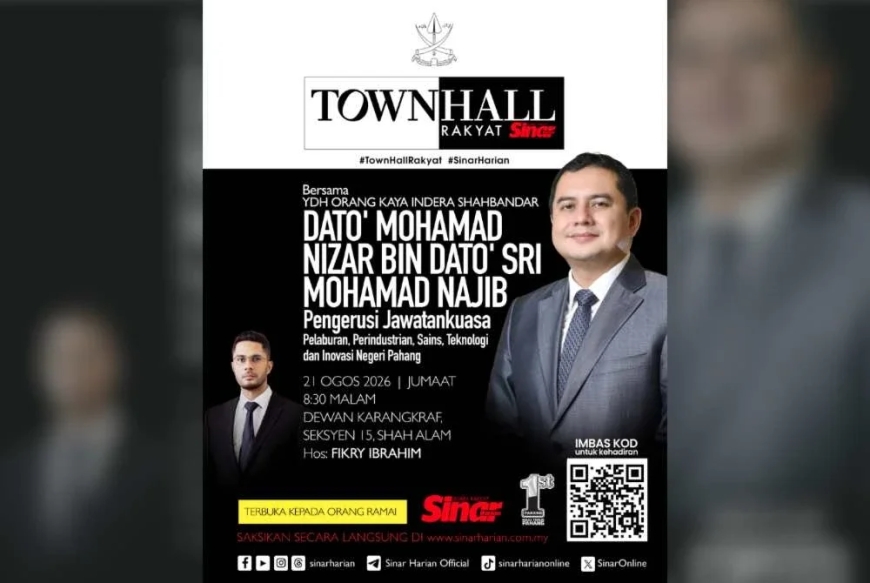 Anak perantau Pahang dijemput sertai Town Hall Rakyat