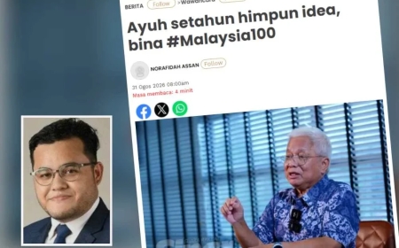 #Malaysia100 wajar diangkat sebagai agenda nasional