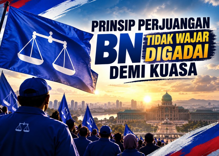 Prinsip Perjuangan BN Tidak Wajar Digadai Demi Kuasa
