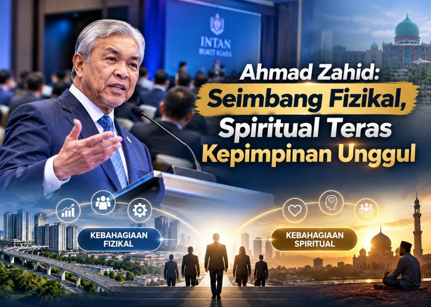 Ahmad Zahid: Seimbang Fizikal, Spiritual Teras Kepimpinan Unggul